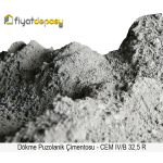 Dökme Puzolanik Çimentosu - CEM IV/B 32,5 R