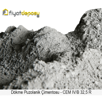 Dökme Puzolanik Çimentosu - CEM IV/B 32,5 R