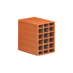 250 x 120 x 250 mm Ebatlarında Yatay Delikli Tuğla