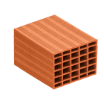 350 x 250 x 200 mm Ebatlarında Yatay Delikli Tuğla