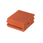 240 x 250 x 135 mm Ebatlarında Yatay Delikli Kilitli Tuğla