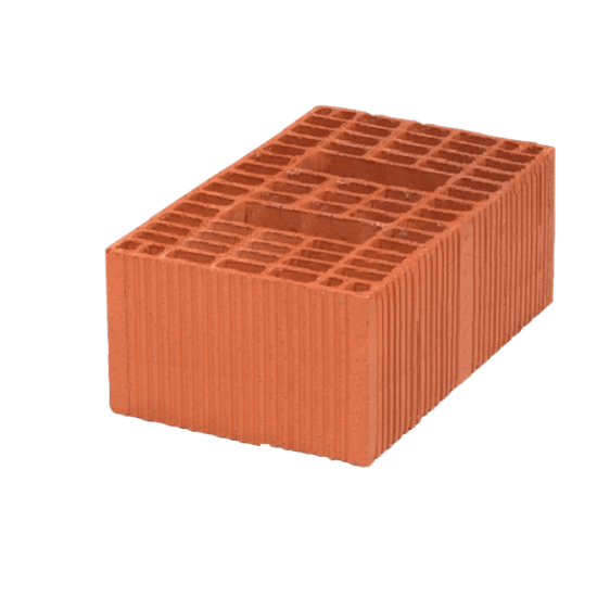 290x240x135 mm Ebatlarında Düşey Delikli Tuğla