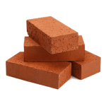 190 x 90 x 50 mm Ebatlarında Dolu Harman Tuğlası