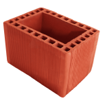 300 x 190 x 190 mm Ebatlarında Dikdörtgen Baca Tuğlası 300 x 190 x 190 mm Ebatlarında Dikdörtgen Baca Tuğlası