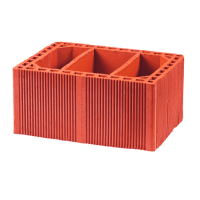 300 x 200 x 190 mm Ebatlarında Dikdörtgen Şömine Baca Tuğlası