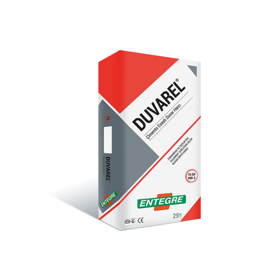 Entegre - Duvarel - Çimento Esaslı Duvar Harcı
