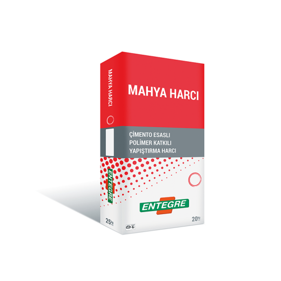 Entegre - Mahya Harcı - Çimento Esaslı Polimer Katkılı Mahya Yapıştırma Harcı