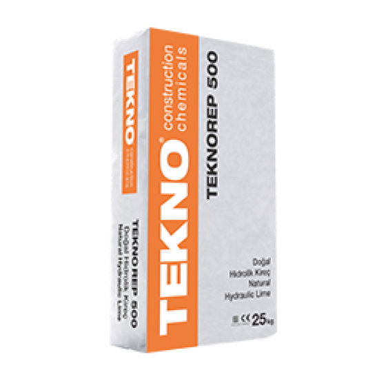 Tekno Yapı Kimyasalları - Teknorep 500 - Doğal Hidrolik Kireç