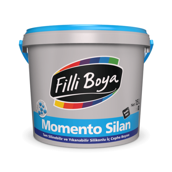 Filli Boya - Momento Silan - Tam Silinebilir ve Yıkanabilir Silikonlu İç Cephe Boyası