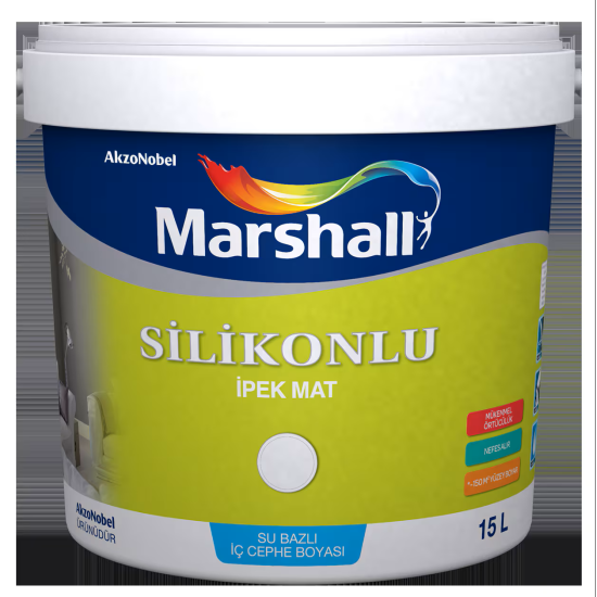 Marshall Boya - Silikonlu İpek Mat - İç Cephe Duvar Boyası