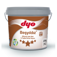 Dyo Boya - Beşyıldız Silikonlu İpek Mat - Silikonlu İpek Mat İç Cephe Duvar Boyası
