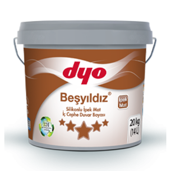Dyo Boya - Beşyıldız Silikonlu İpek Mat - Silikonlu İpek Mat İç Cephe Duvar Boyası