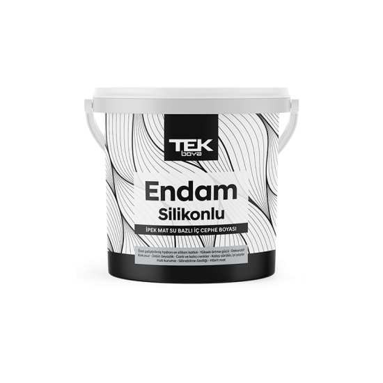TEK BOYA - Endam Silikonlu İpek Mat - İç Cephe Boyası