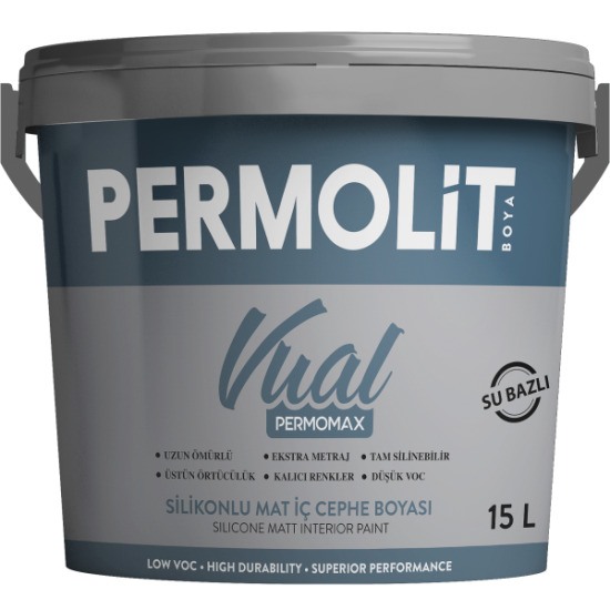 Permolit - Permomax Vual Silikonlu Mat İç Cephe Boyası
