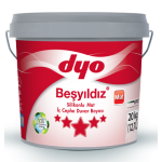 Dyo Boya - Beşyıldız Silikonlu Mat - Silikonlu Mat İç Cephe Duvar Boyası