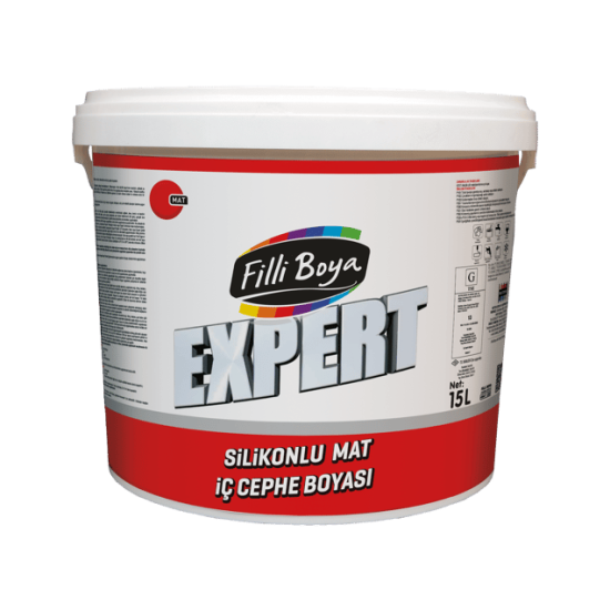 Filli Boya - Expert Silikonlu Mat İç Cephe boyası