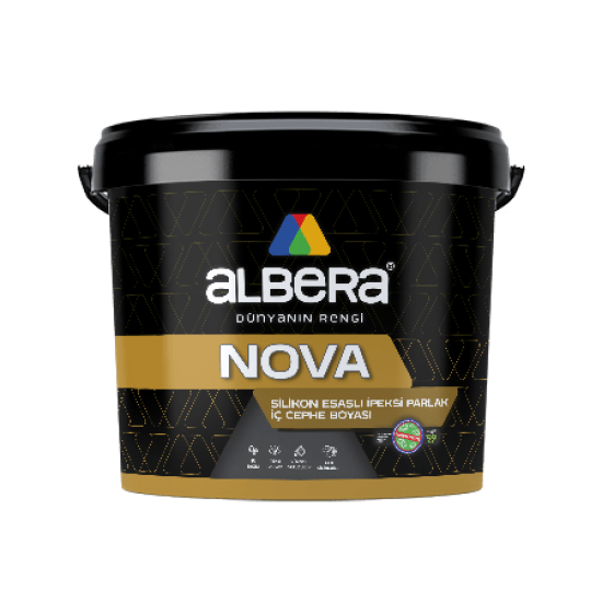 Albera Boya - Nova - Silikon Esaslı İpek Parlak İç Cephe Boyası