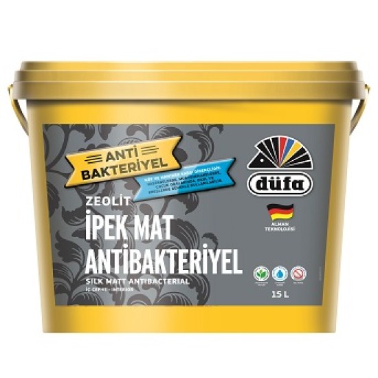 DÜFA - ZEOLİT İPEK MAT ANTİBAKTERİYEL - İç Cephe Antibakteriyel Duvar Boyası