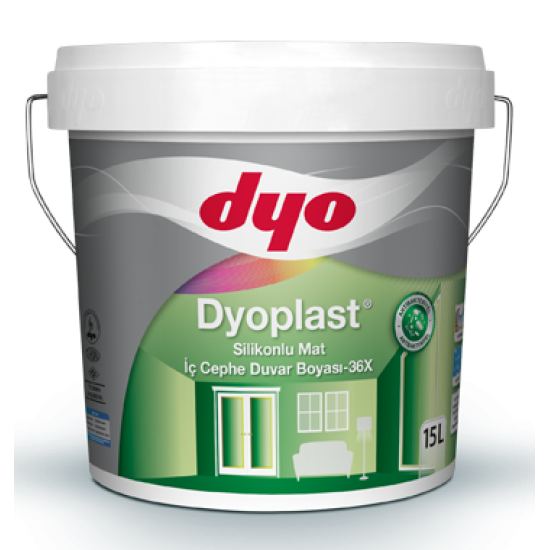Dyo Boya - Dyoplast Silikonlu Mat Antibakteriyel - İç Cephe Duvar Boyası
