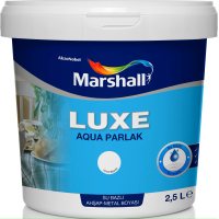 Marshall Boya - Luxe Aqua Parlak - Su Bazlı Parlak Boya