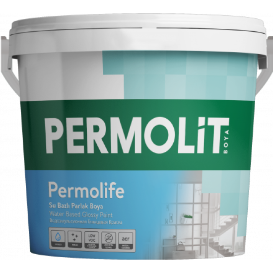 Permolit - Permolife Su Bazlı Parlak Boya