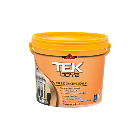 TEK BOYA - Akrilik Dış Cephe - Dış Cephe Boyası