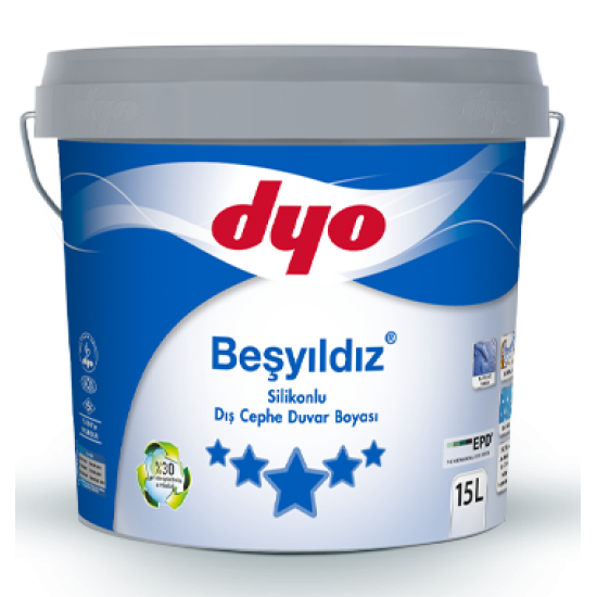 Dyo Boya - Beşyıldız - Silikon Esaslı Dış Cephe Boyası