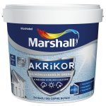 Marshall Boya - Akrikor Silikonlu + Akrilik Grenli - Su Bazlı Dış Cephe Boyası Marshall Boya - Akrikor Silikonlu + Akrilik Grenli - Su Bazlı Dış Cephe Boyası