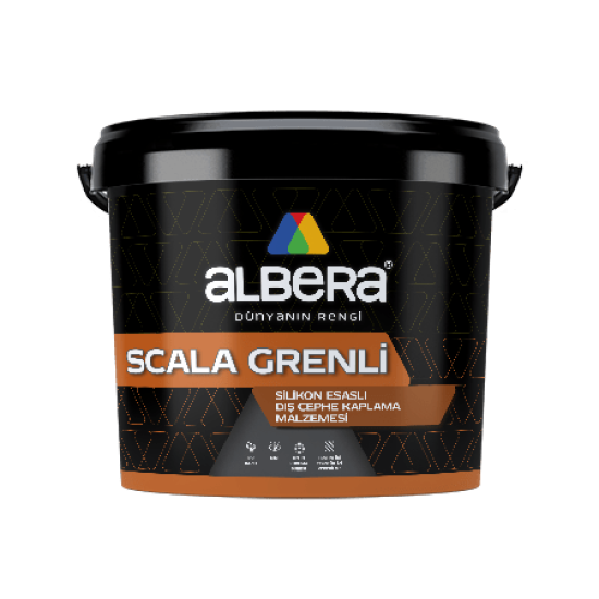 Albera Boya - Scala Grenli - Silikon Esaslı Dış Cephe Desen Malzemesi