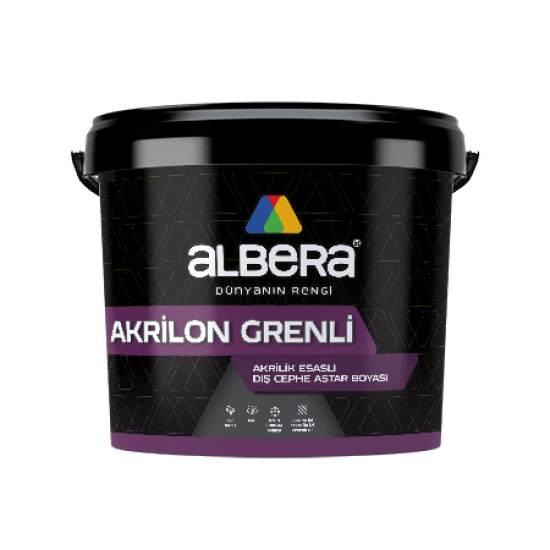 Albera Boya - Akrilon Grenli - Akrilik Esaslı Dış Cephe Desen Malzemesi