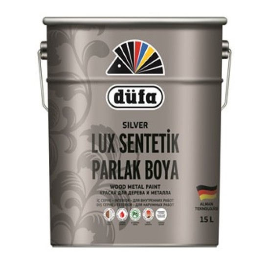 DÜFA - SİLVER LUX SENTETİK PARLAK BOYA - Dekoratif Son Kat Boyası