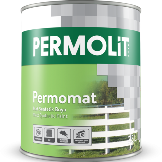 Permolit - Permomat Mat Sentetik Boya