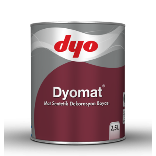 Dyo Boya - Dyomat - Mat Sentetik Dekorasyon Boyası