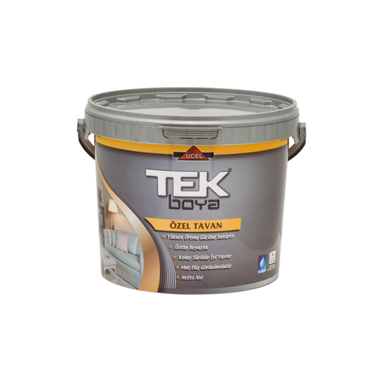 TEK BOYA - Tavan Plastik - İç Cephe Tavan Boyası