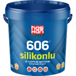 Haskan Boya - Haskan 606 Silikonlu Boya - Dekoratif Silikonlu Yarı Mat İç Cephe Boyası