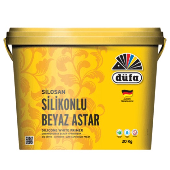 DÜFA - SİLOSAN SİLİKONLU BEYAZ ASTAR - Dolgulu Dış Cephe Astarı