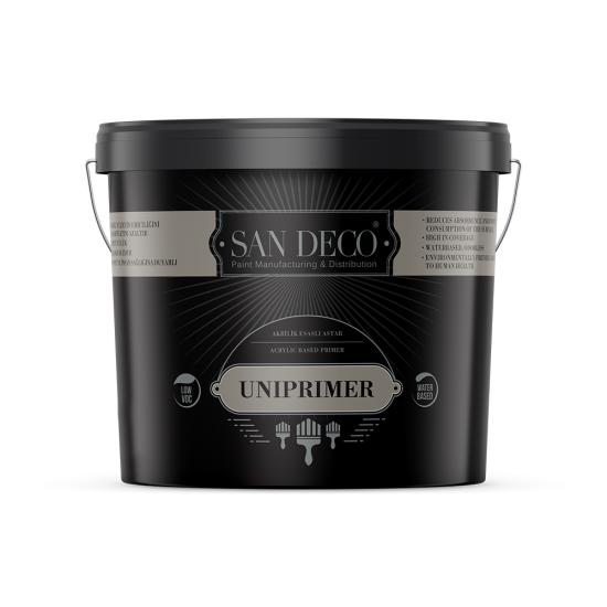 San Deco - Uniprimer - Akrilik Esaslı İç Cephe Astarı