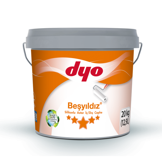 Dyo Boya - Beşyıldız Silikonlu Astar - Silikonlu Astar -İç/Dış Cephe