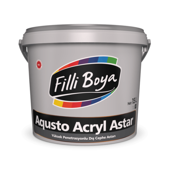 Filli Boya - Aqusto Acryl Astar - Yüksek Penetrasyonlu Dış Cephe Astarı