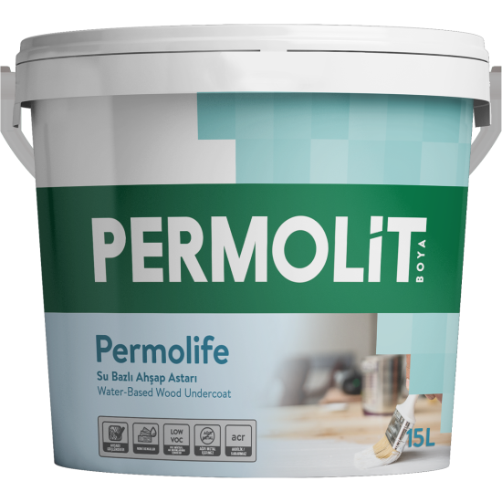 Permolit - Permolife Su Bazlı Ahşap Astarı - Şeffaf