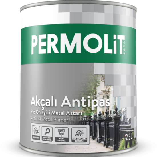 Permolit - Akçalı Antipas Pas Önleyici Metal Astarı