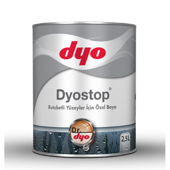 Dyo Boya - Dyostop - Rutubetli Yüzeyler için Özel Boya