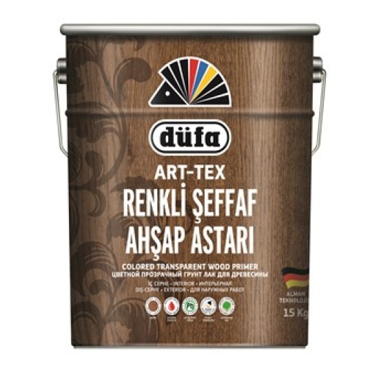 DÜFA - ART-TEX RENKLİ ŞEFFAF AHŞAP ASTARI - Ahşap Astarı