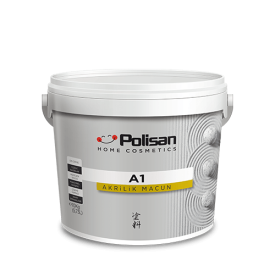 Polisan - A1 Akrilik Macun - Dış Cephe Macunu