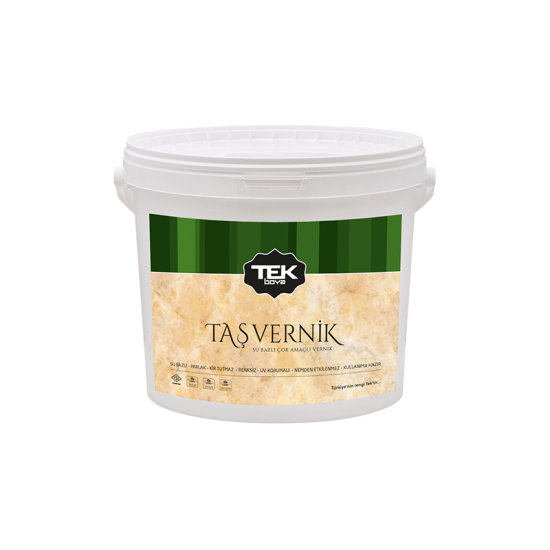 TEK BOYA - Su Bazlı Taş Vernik