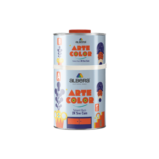 Albera Boya - Solvent Bazlı 2K Sıvı Cam - Solvent Bazlı 2K Sıvı Cam