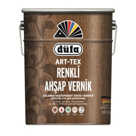 DÜFA - ART-TEX RENKLİ AHŞAP VERNİĞİ - Ahşap Verniği