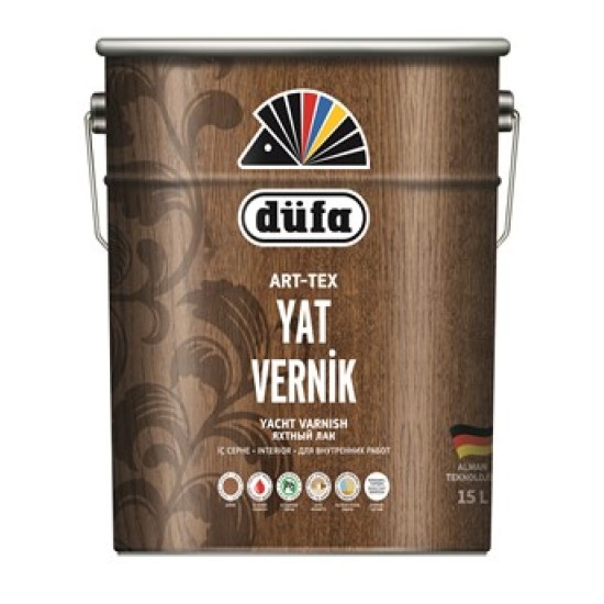 DÜFA - ART-TEX YAT VERNİK - Şeffaf Vernik