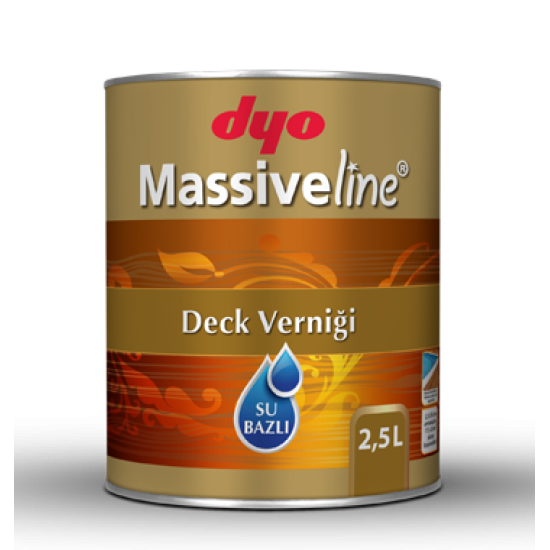 Dyo Boya - Massiveline Su Bazlı Deck Verniği