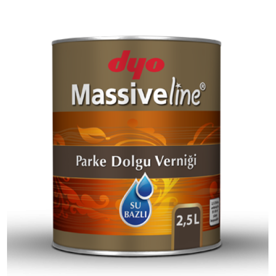 Dyo Boya - Massiveline Su Bazlı Parke Dolgu Verniği